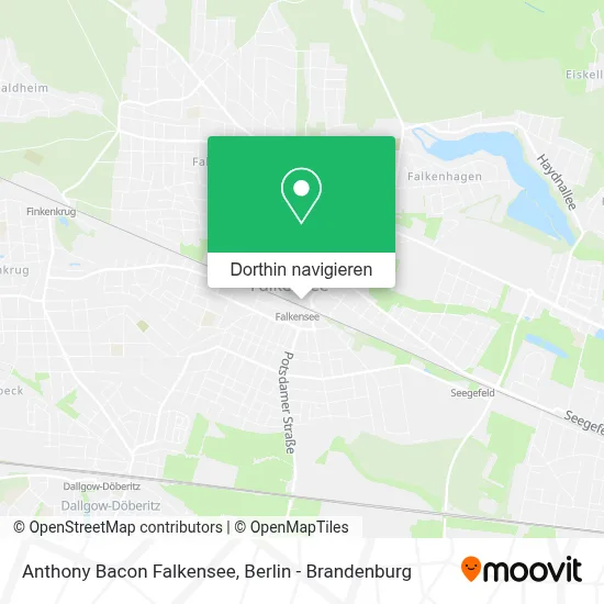 Anthony Bacon Falkensee Karte