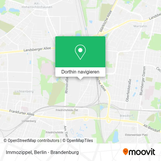 Immozippel Karte