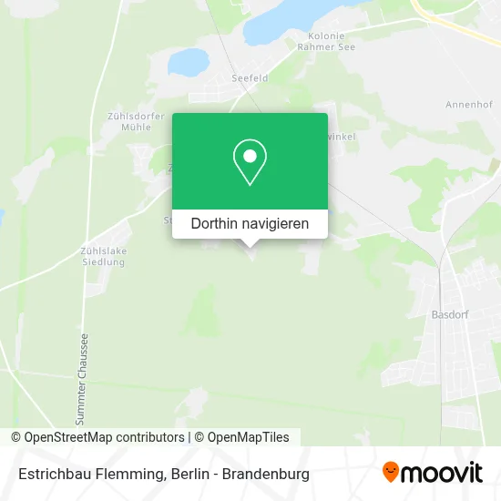 Estrichbau Flemming Karte