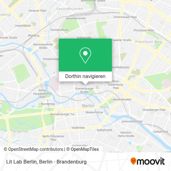 Lit Lab Berlin Karte
