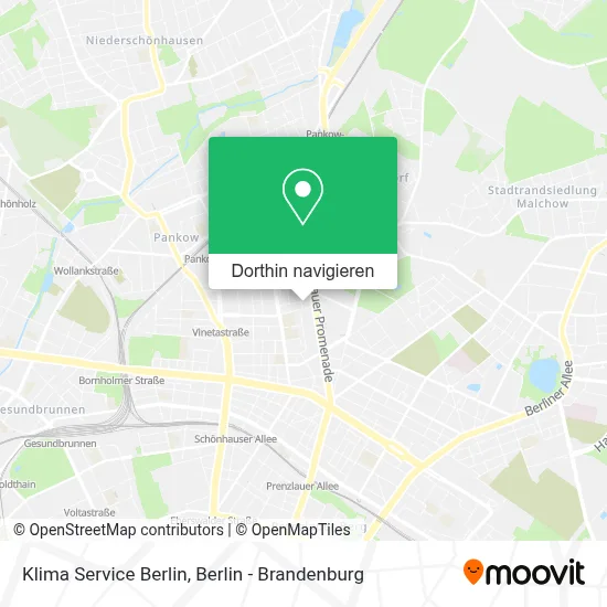Klima Service Berlin Karte