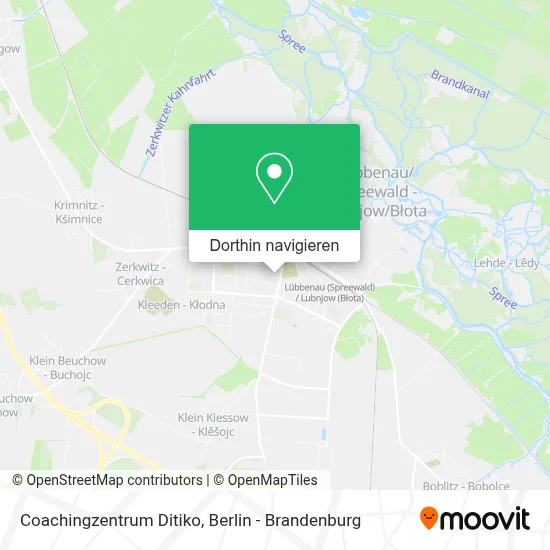 Coachingzentrum Ditiko Karte