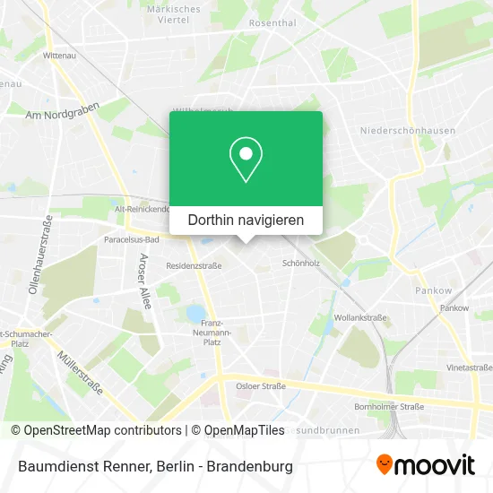 Baumdienst Renner Karte