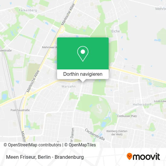 Meen Friseur Karte