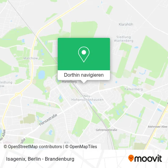 Isagenix Karte
