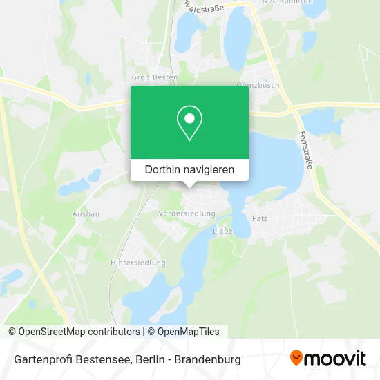 Gartenprofi Bestensee Karte