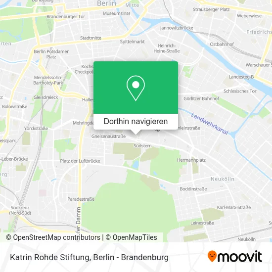 Katrin Rohde Stiftung Karte