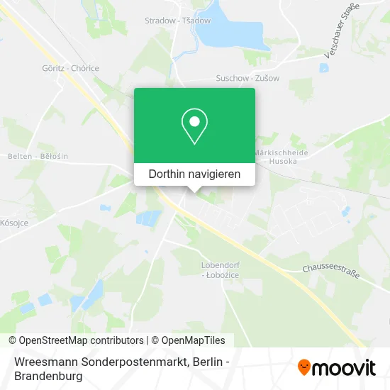 Wreesmann Sonderpostenmarkt Karte