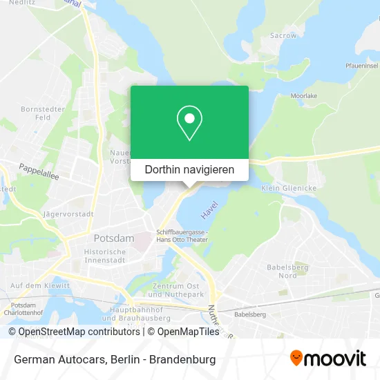 German Autocars Karte