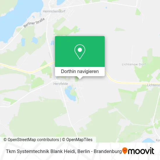 Tkm Systemtechnik Blank Heidi Karte