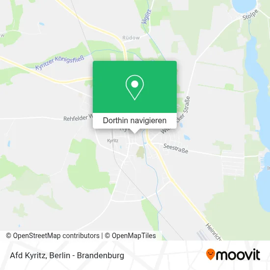 Afd Kyritz Karte