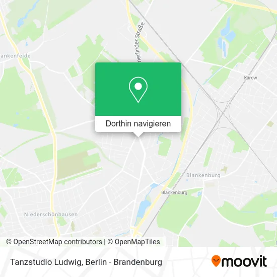 Tanzstudio Ludwig Karte