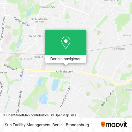 Sun Facility Management Karte
