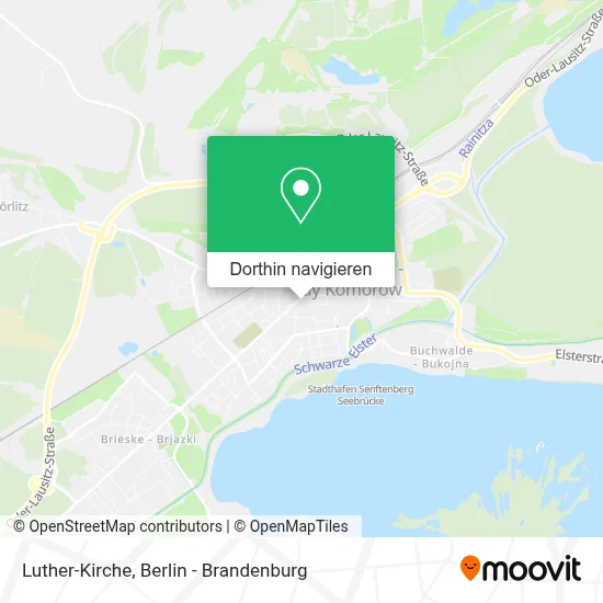 Luther-Kirche Karte