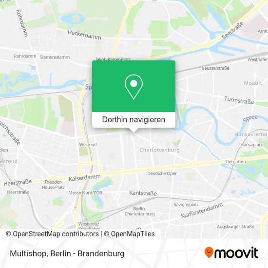 Multishop Karte
