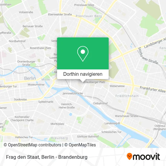 Frag den Staat Karte