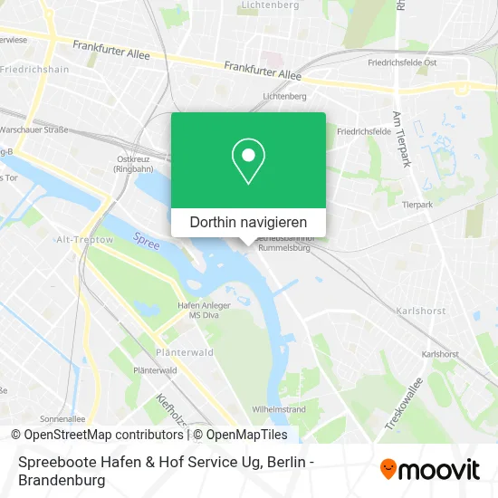 Spreeboote Hafen & Hof Service Ug Karte