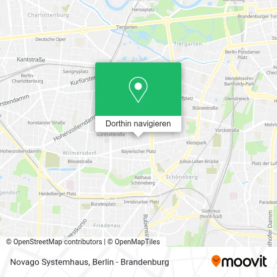 Novago Systemhaus Karte