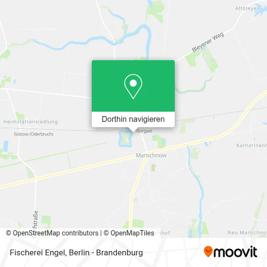 Fischerei Engel Karte