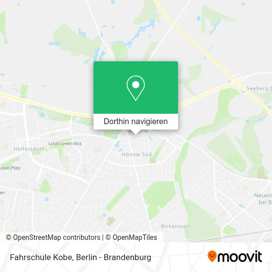 Fahrschule Kobe Karte