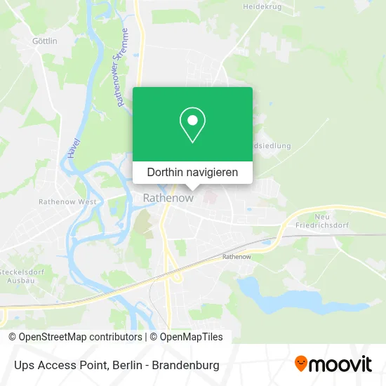 Ups Access Point Karte