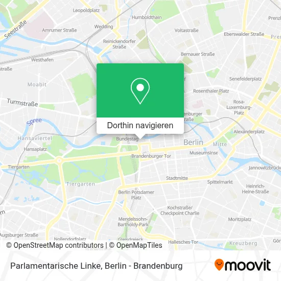Parlamentarische Linke Karte