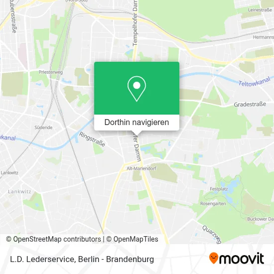 L.D. Lederservice Karte