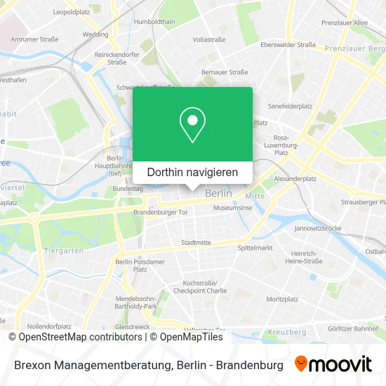 Brexon Managementberatung Karte