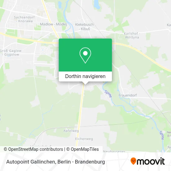 Autopoint Gallinchen Karte