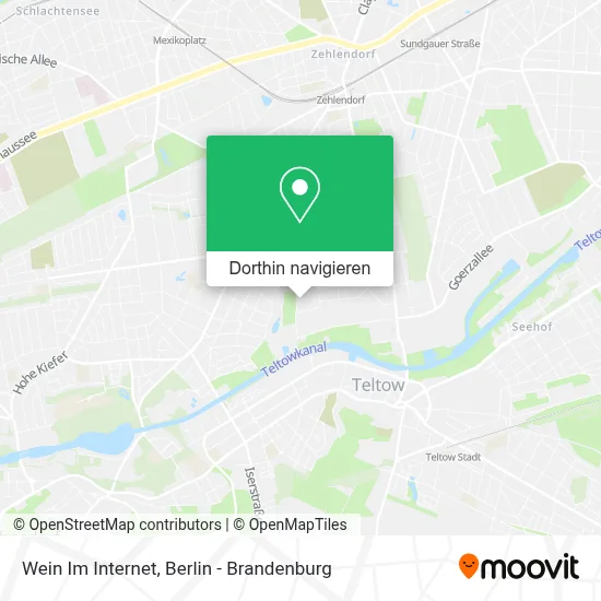 Wein Im Internet Karte