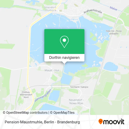 Pension-Maustmuhle Karte