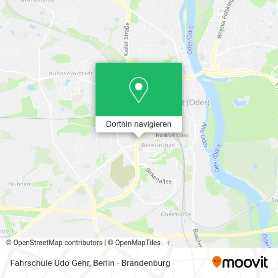 Fahrschule Udo Gehr Karte