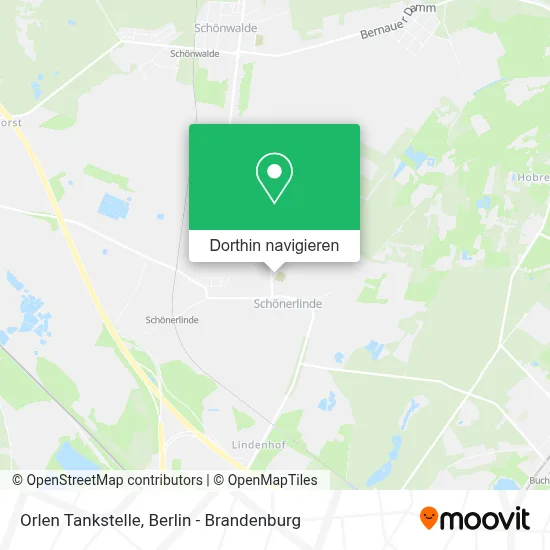 Orlen Tankstelle Karte