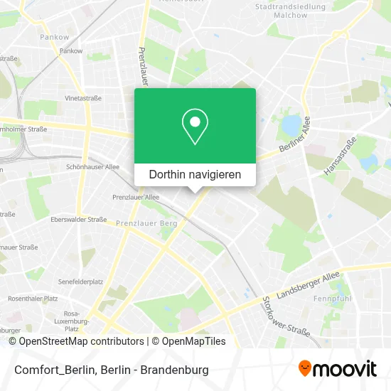 Comfort_Berlin Karte