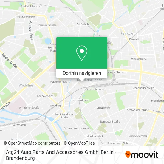 Atg24 Auto Parts And Accessories Gmbh Karte