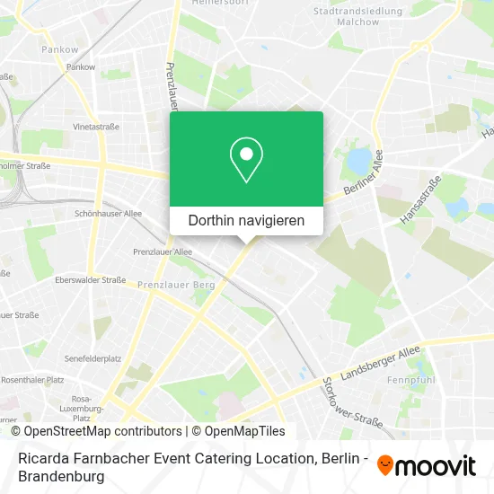 Ricarda Farnbacher Event Catering Location Karte
