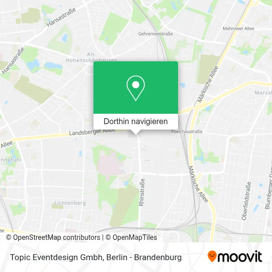 Topic Eventdesign Gmbh Karte