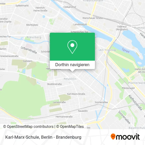 Karl-Marx-Schule Karte