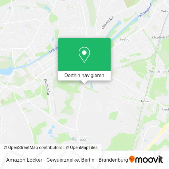 Amazon Locker - Gewuerznelke Karte