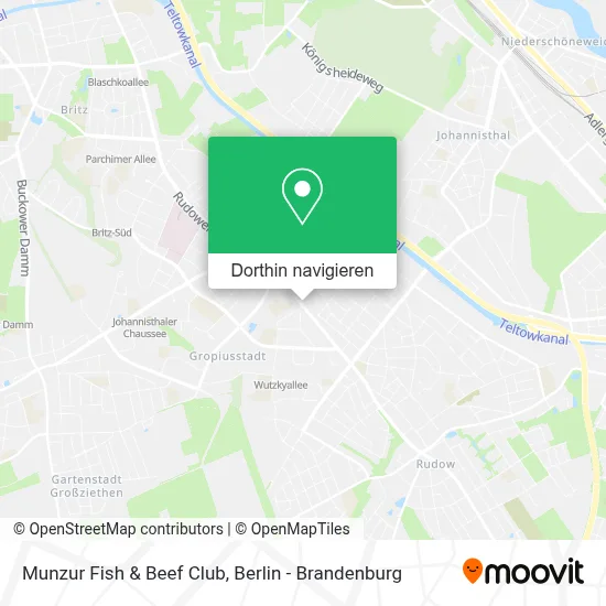 Munzur Fish & Beef Club Karte