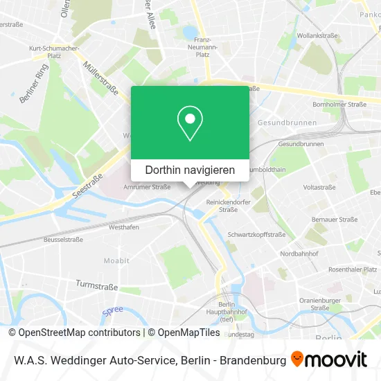 W.A.S. Weddinger Auto-Service Karte