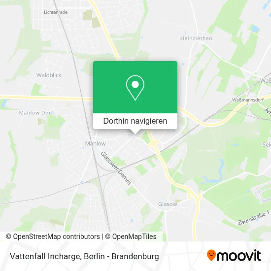 Vattenfall Incharge Karte