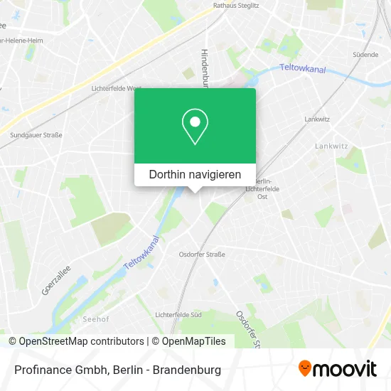 Profinance Gmbh Karte