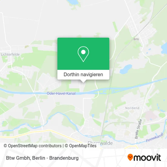 Btw Gmbh Karte