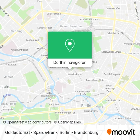 Geldautomat - Sparda-Bank Karte