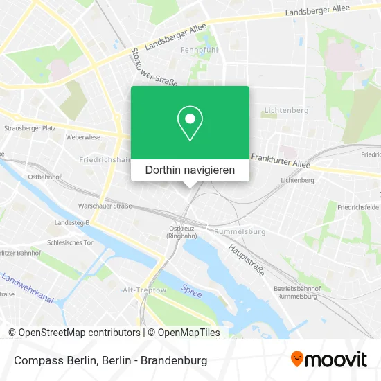 Compass Berlin Karte