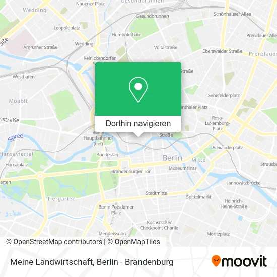 Meine Landwirtschaft Karte