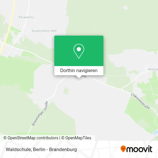 Waldschule Karte