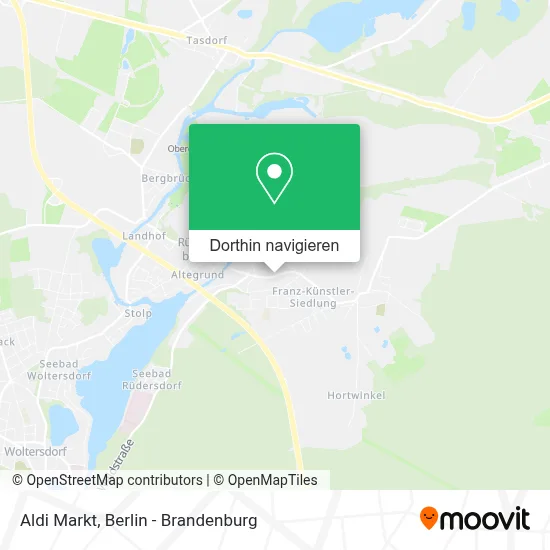 Aldi Markt Karte