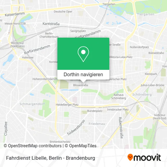 Fahrdienst Libelle Karte